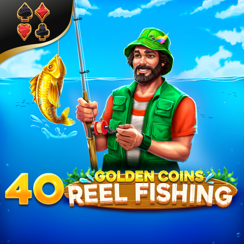 40 Golden Coins: Reel Fishing logo