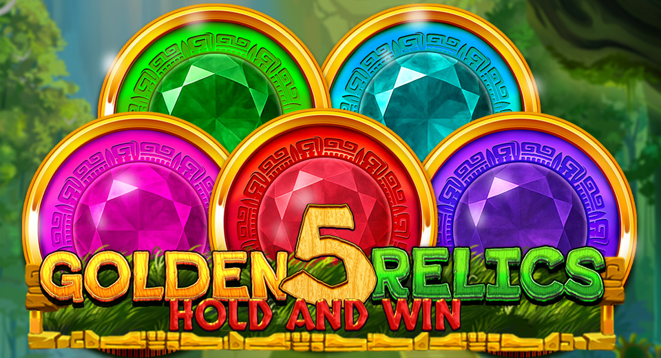 5 Golden Relics: Hold & Win logo