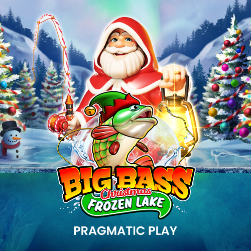 Big Bass Christmas – Frozen Lake logo